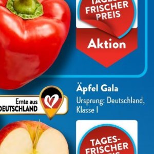 Äpfel bei Aldi SÜD