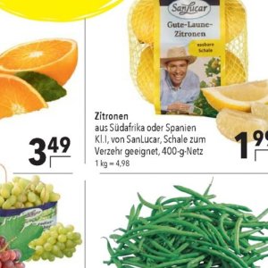 Zitronen bei Citti Markt