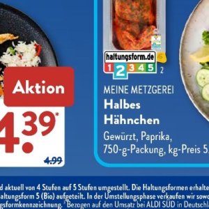 Hähnchen bei Aldi SÜD