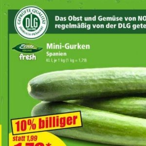 Gurken bei Norma