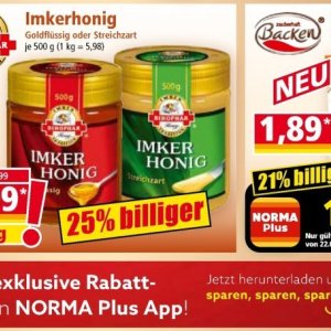Honig bei Norma