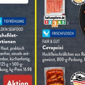 Cevapcici bei Aldi SÜD