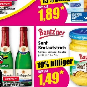 Senf bei Norma