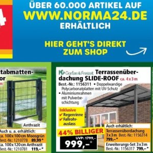 Garten bei Norma