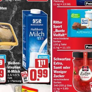 Milch bei Hit