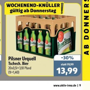 Pilsner bei Aktiv Irma