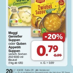 Suppen bei Famila Nord West