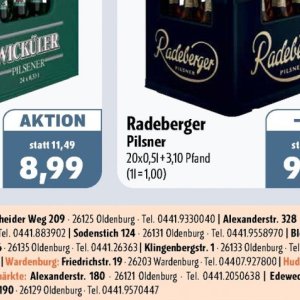 Pilsner bei Aktiv Irma