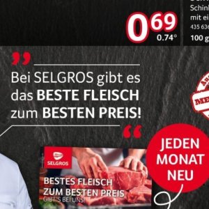 Fleisch bei Selgros