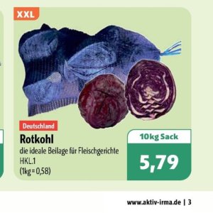 Sack bei Aktiv Irma