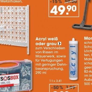 Acryl bei V-Baumarkt