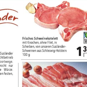 Schweinekotelett bei Citti Markt