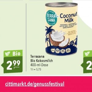 Kokosmilch bei Citti Markt