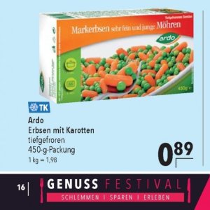 Erbsen bei Citti Markt