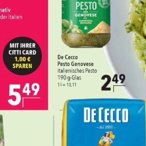 Pesto bei Citti Markt