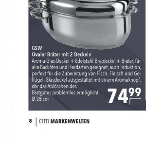 Backöfen bei Citti Markt