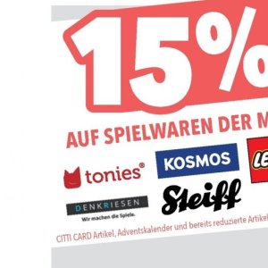 Spielzeug bei Citti Markt