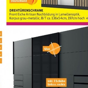 Glas bei Sconto
