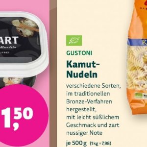 Nudeln bei BioMarkt
