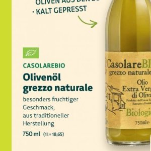Olivenöl bei BioMarkt