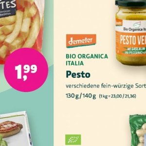 Pesto bei BioMarkt