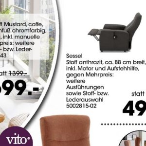 Sessel bei Möbel Martin