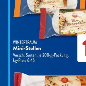 Stollen bei Aldi SÜD