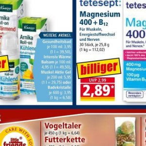 Gel bei Norma