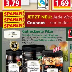 Champignons bei Norma