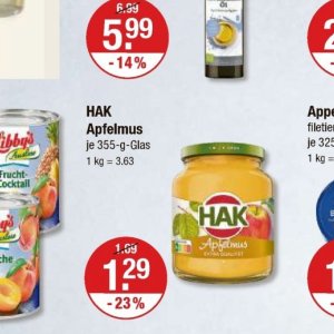 Glas bei V-Markt