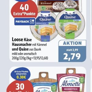 Käse bei Aktiv Irma