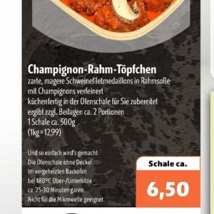 Champignons bei Aktiv Irma
