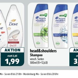 Shampoo dove  bei Aktiv Irma