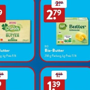 Bio-butter bei Aldi SÜD