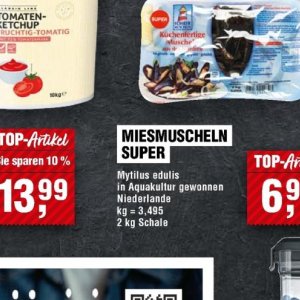 Miesmuscheln bei Handelshof