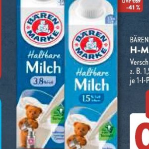 Milch bei Aldi SÜD