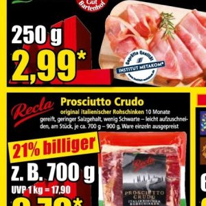 Prosciutto bei Norma