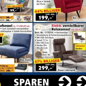 Sessel bei Norma