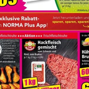 Hackfleisch bei Norma