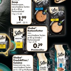 Katzenfutter bei V-Markt