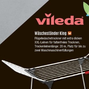 Flügelwäschetrockner bei V-Baumarkt