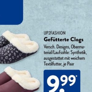 Clogs bei Aldi SÜD