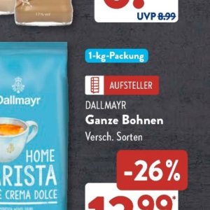 Bohnen bei Aldi SÜD