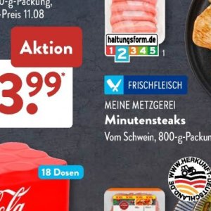 Minutensteaks bei Aldi SÜD
