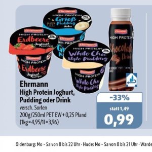 Pudding bei Aktiv Irma