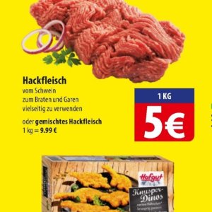 Hackfleisch bei Famila Nord Ost