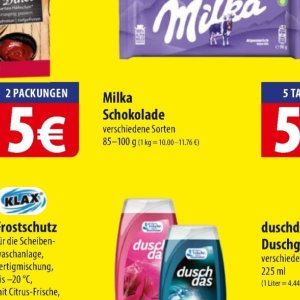 Schokolade bei Famila Nord Ost