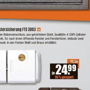 Fenster bei V-Baumarkt
