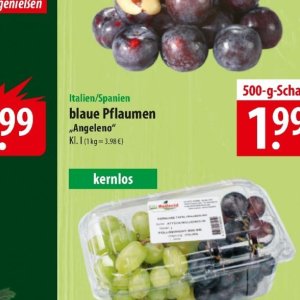 Pflaumen bei Famila Nord Ost