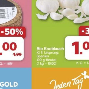 Knoblauch bei Famila Nord West